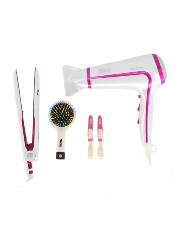 Hair Dryer & Straightener Set